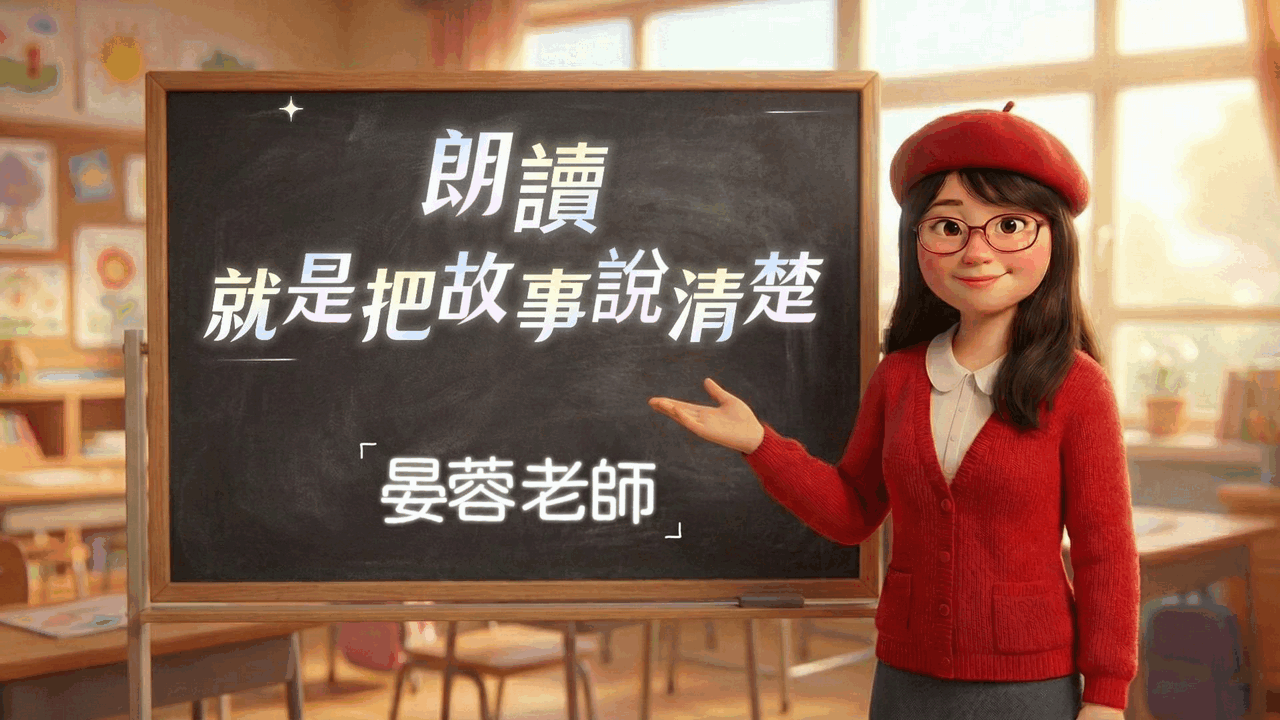 《朗讀就是把故事說清楚》