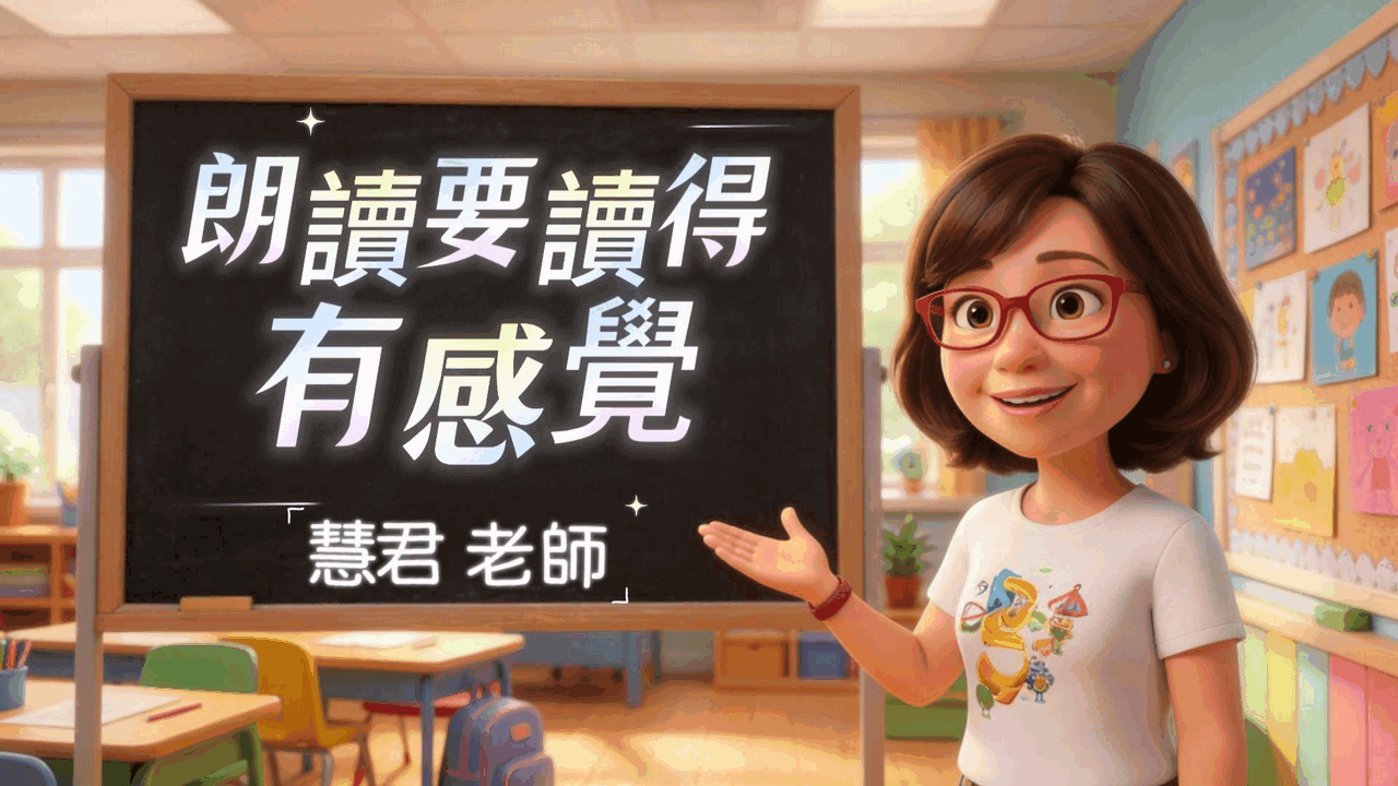 《朗讀要讀得有感覺》