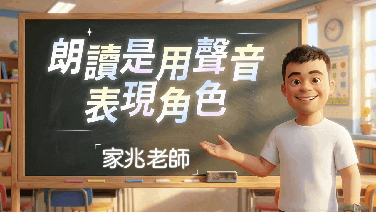 《朗讀是用聲音表現角色》